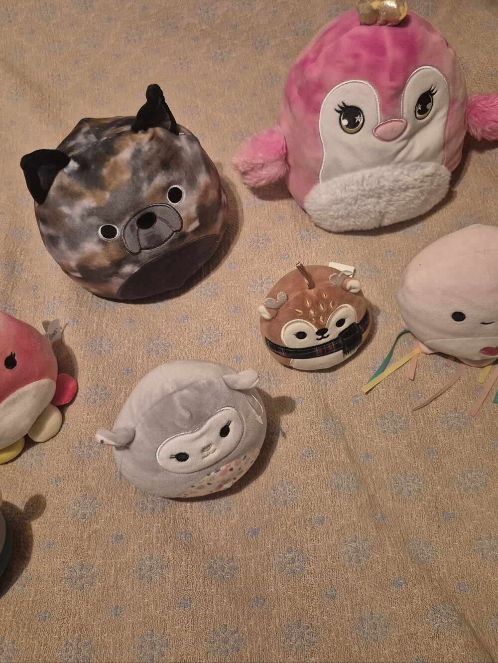 Squishmallow Lot of 7 - Preowned No Tags -